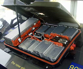 Батерията на Nissan LEAF