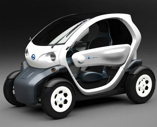 Tova e Nissan New Mobility Concept, no mnogo po-populyaren e 'bliznakut' mu Renault Twizy