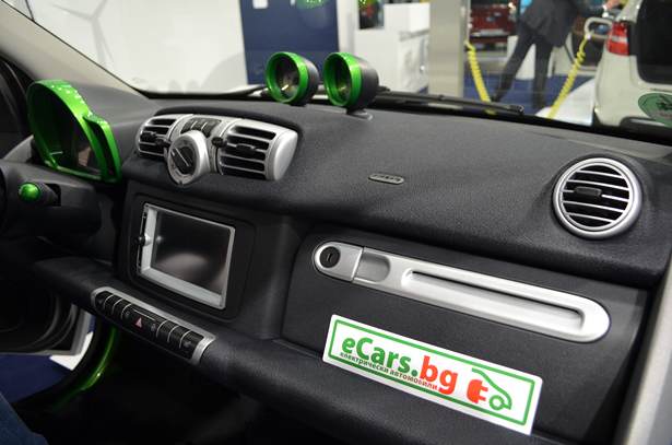 smart electric drive interior ecars bg ecartec munchen 2013