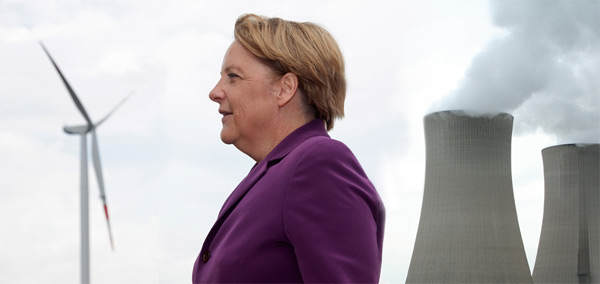 Ангела Меркел определено гледа във възобновяема посока