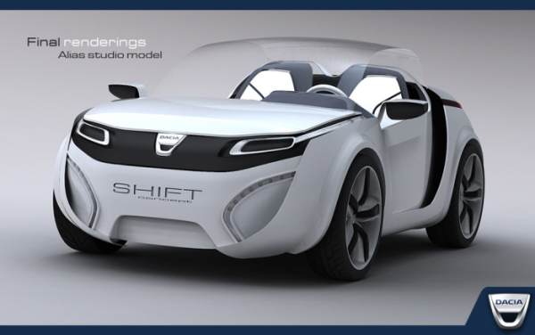Dacia Shift Concept на водород и електричество