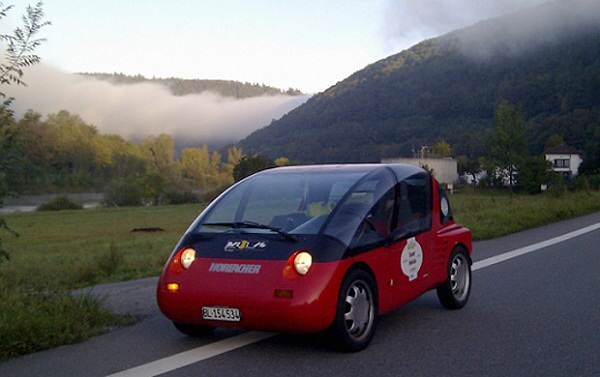 Horlacher Sport електрическа мини кола с почти 250,000 км пробег...
