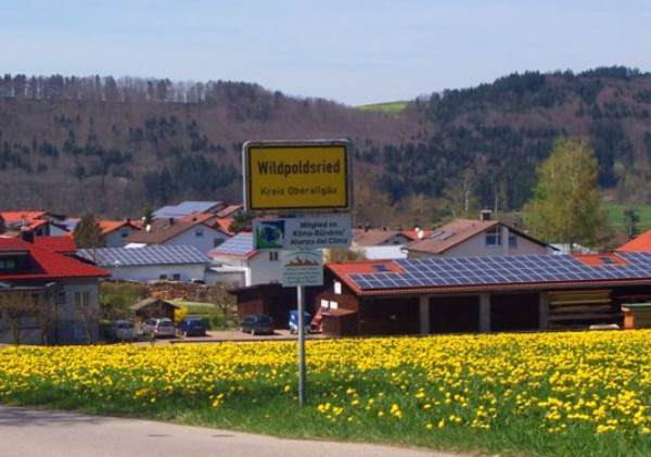Германското село Wildpoldsried печели милиони от слънчеви инсталации