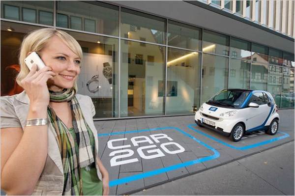 Car2go стартира отдаването на електромобили под наем в Улм, Германия