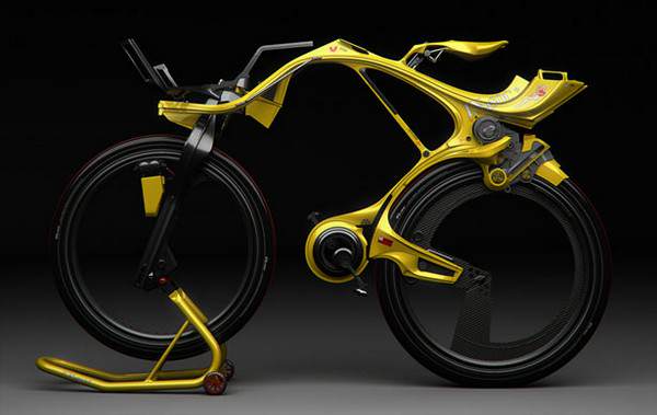 Уникален като дизайн и технология велосипед, бе разработен като прототип, революционен за вело-индустрията
