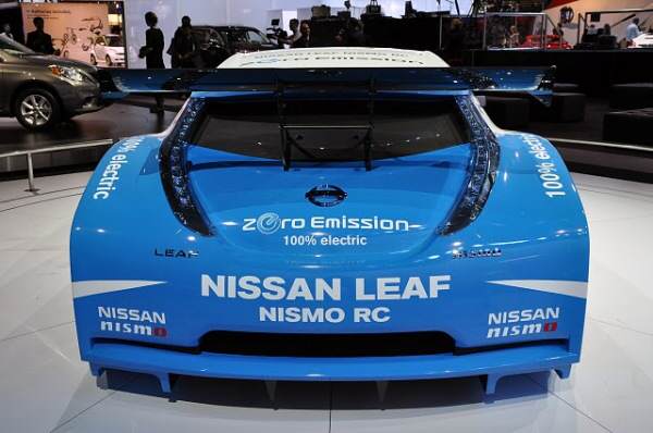 Nissan Leaf NISMO RC на автошоуто в Ню Йорк