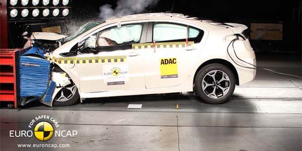 Opel Ampera краш тестове