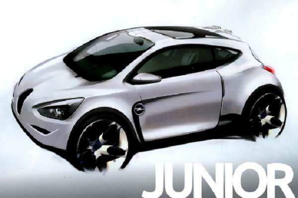 Това, може би, беше, електрически Opel Junior