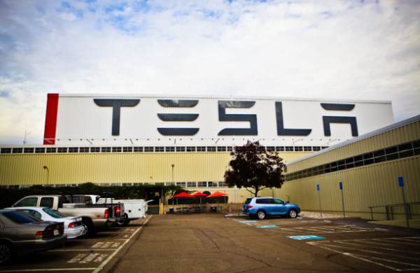 Фабриката на Tesla Motors