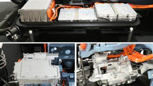 Nissan LEAF електрически компоненти