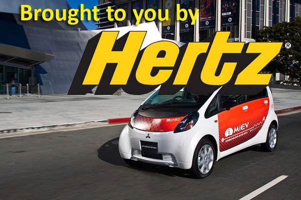 Hertz вече предлага и Mitsbishi i-MiEV под наем