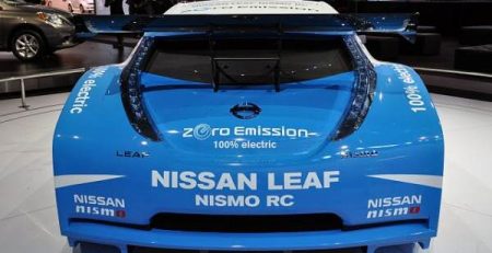 Nissan Leaf NISMO RC на автошоуто в Ню Йорк