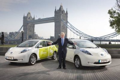 Nissan LEAF е звездата на Source London, поне засега