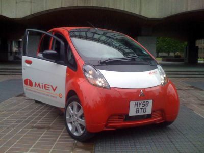 Електрическият i-MIEV се цели в администрацията