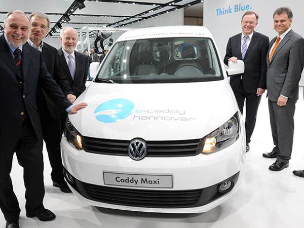 Електрически Volkswagen Caddy