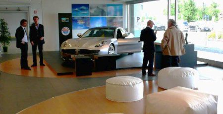 Представителен магазин на Fisker Automotive