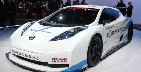 Спортният Nismo RC няма много общо с Nissan LEAF, макар че е базиран на него