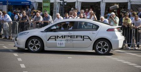 Opel Ampera на Michelin Challenge Bibendum 2011