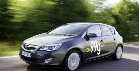 Opel Astra 1,7 CDTI с 99 г/км CO2 и 3,7 л/100 км комбиниран разход при 130 кс мощност