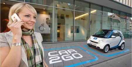 Car2go стартира отдаването на електромобили под наем в Улм, Германия