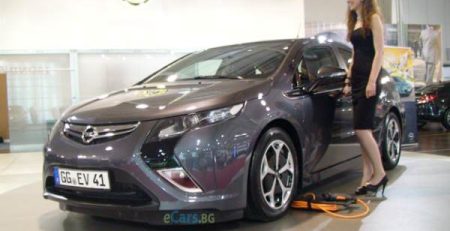 Opel Ampera на Автосалон София 2011