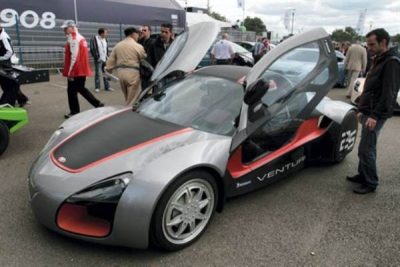 Venturi Volage на Le Mans Vers Le Futur