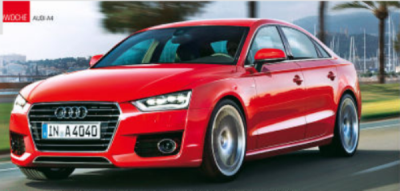 Първи снимки на Audi A4 2014 от Autobild