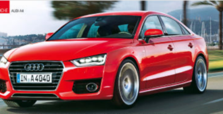 Първи снимки на Audi A4 2014 от Autobild