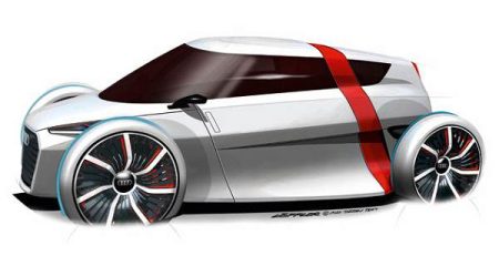 Скица на Audi Urban Concept