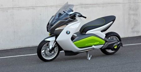 BMW Concept e електрически скутер