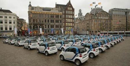 car2go схемата с 300 нови електрически Smart ForTwo в Амстердам