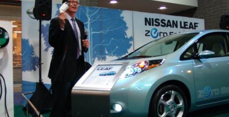 Nissan LEAF е победител в електрическата категория на GreenFleet Awards 2011