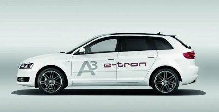 Audi демонстрира отново електрическия A3 e-tron, този път на LA Auto Show