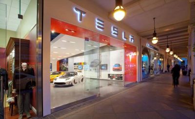 Tesla showroom