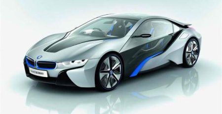 BMW i8 зареждаем хибрид на цена от €120,000 от 2014 г.