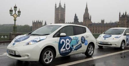 Nissan-LEAF-London taksi