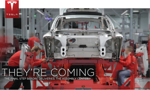 tesla model-s final assembly