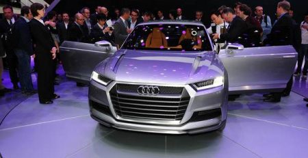 Audi crosslane coupe plug-in hybrid Paris2012