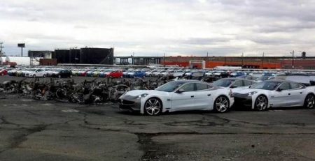 Fisker Karma postradaha ot buryata Sandy