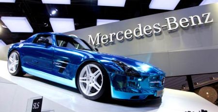 Seriino proizwodstwo ot tozi mesec - Mercedes SLS AMG Coupe Electric Drive