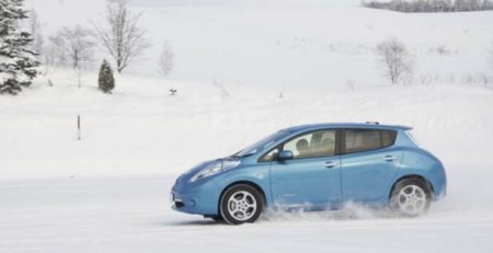 Nissan_Leafprobeg_elektromobili_studeno_vreme