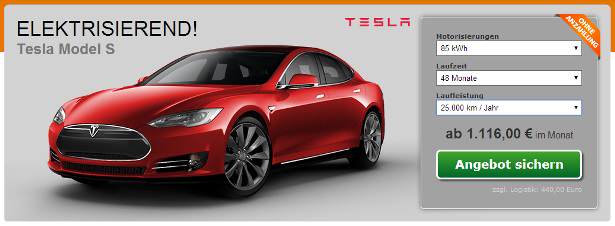 tesla model s sixt leasing germany