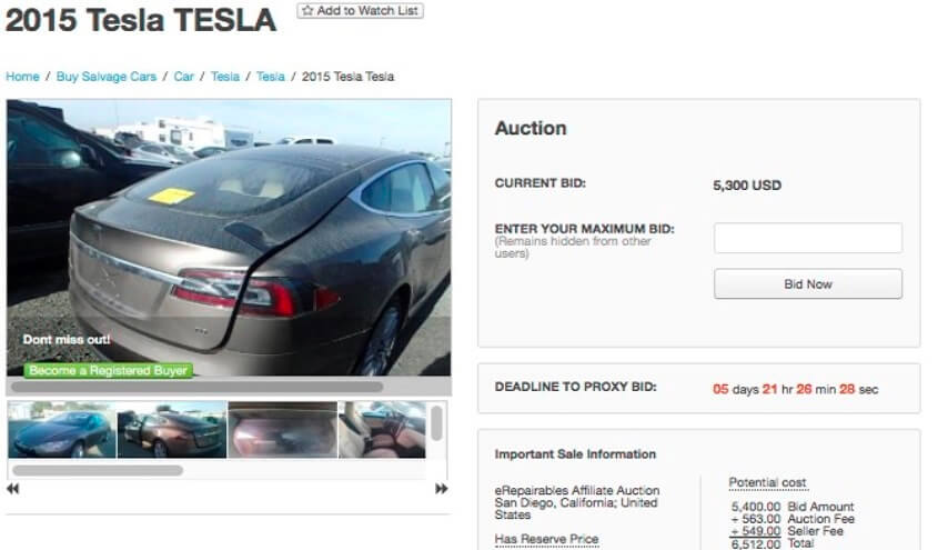 tesla-auction