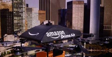 amazon-dron-zarezhdane-elektromobili