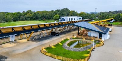 tesla-fastned-ev-chargers-park-germany