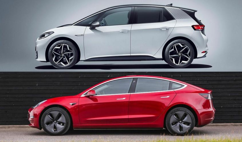 tesla-model3-vs-vw-id3